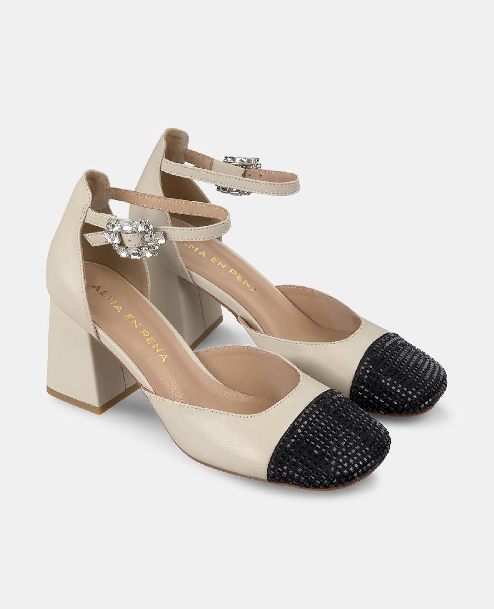 ﻿Alma en pena ZAPATO TACÓN HEBILLA JOYA Tienda de fábrica