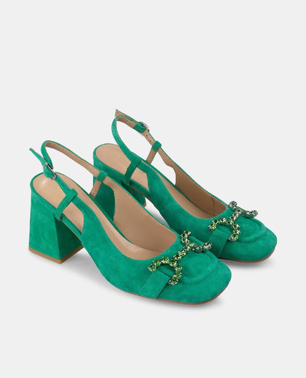 Alma en pena ZAPATO TACÓN DESTALONADO ESTRIBO Outlet online