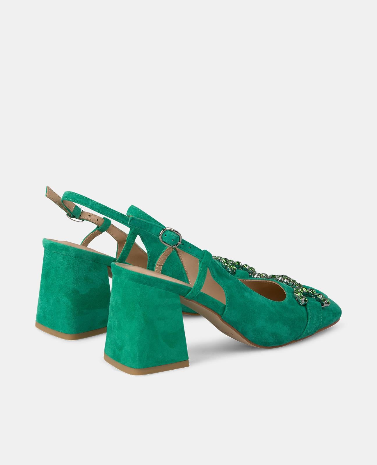 Alma en pena ZAPATO TACÓN DESTALONADO ESTRIBO Outlet online