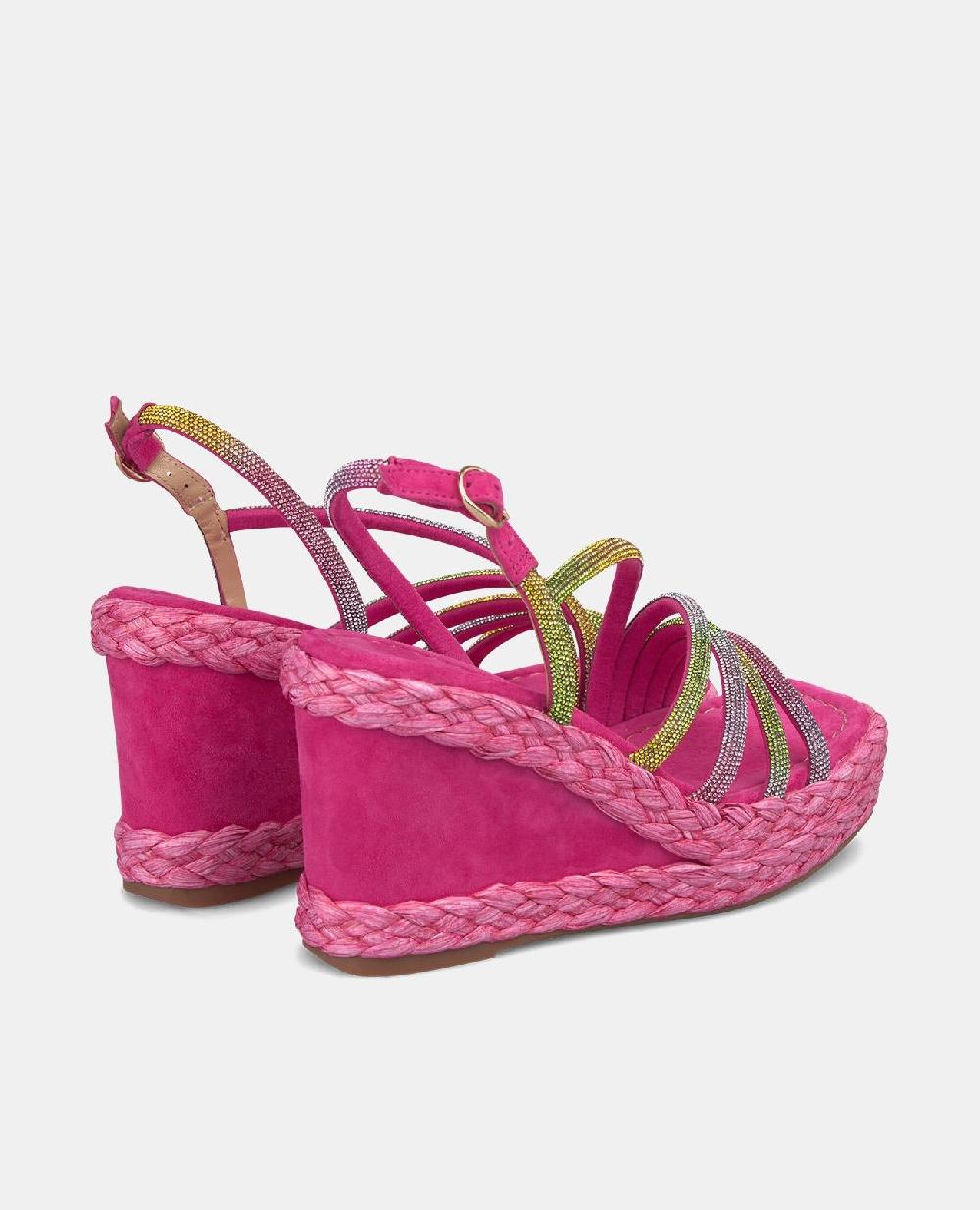 Alma en pena CUÑA TIRAS CON PEDRERÍA Rebajas de fábrica