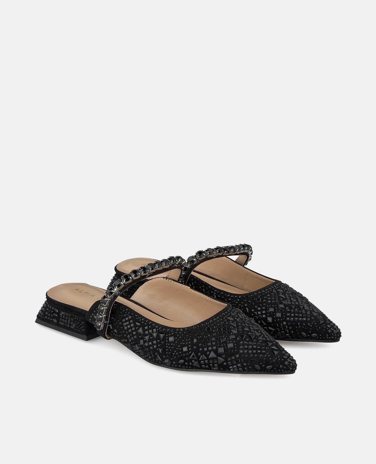 Alma en pena ZAPATO PLANO CRISTALES Limitado a 3 días