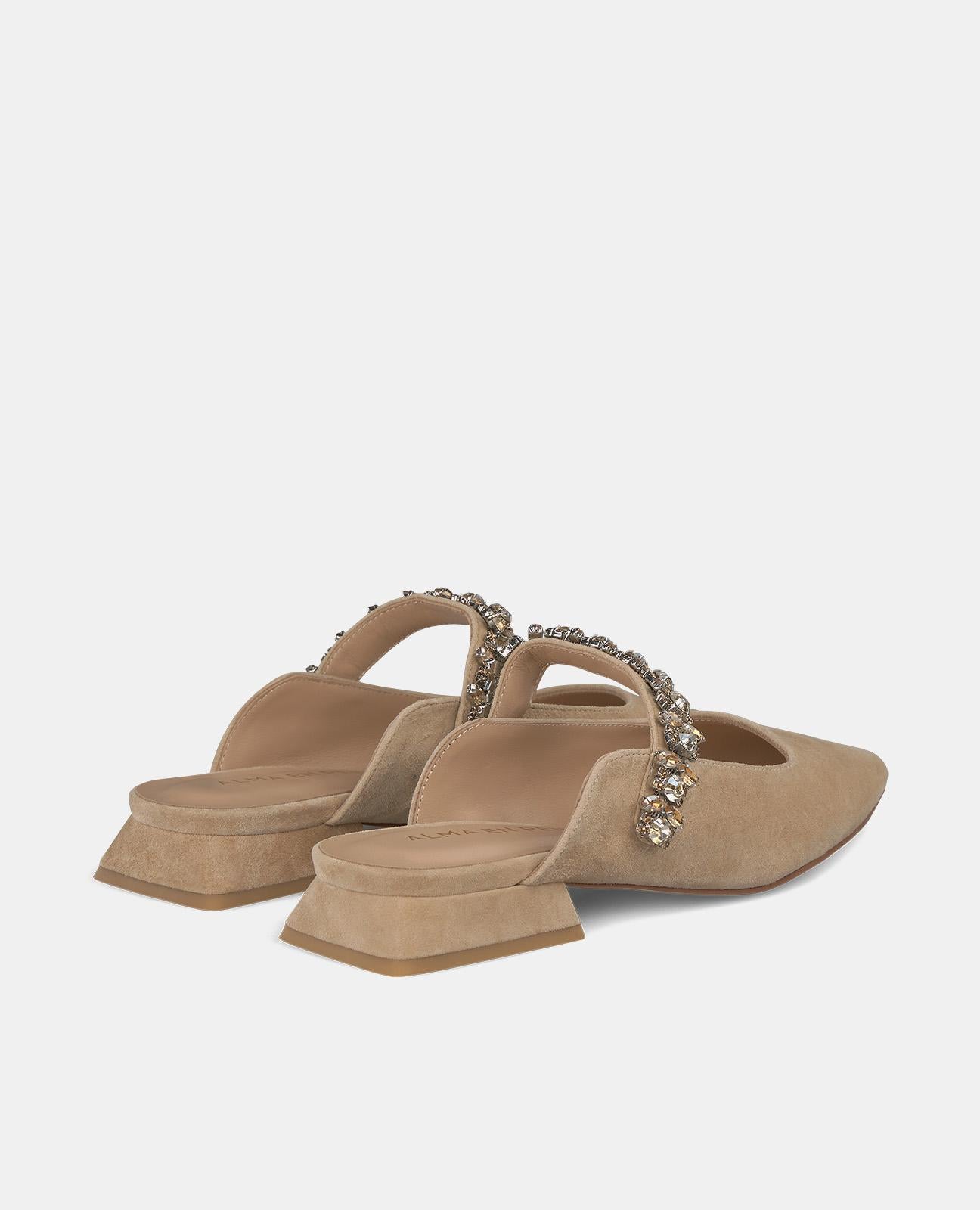 Alma en pena ZAPATO PLANO TIRA PEDRERÍA En oferta