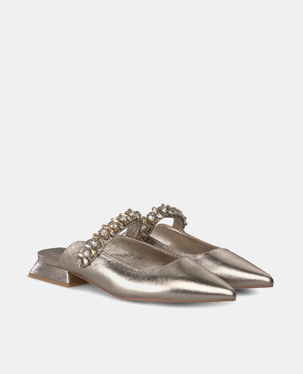 Alma en pena ZAPATO PLANO TIRA PEDRERÍA Descuento por venta flash