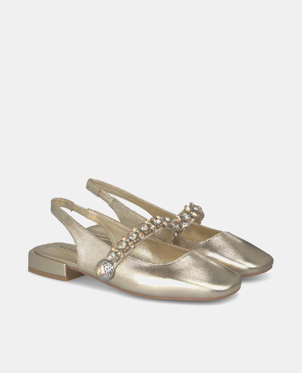 Alma en pena ZAPATO PLANO DETALLE PEDRERÍA Rebajas top