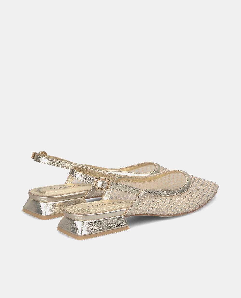 Alma en pena ZAPATO PLANO MALLA BRILLOS Oferta especial
