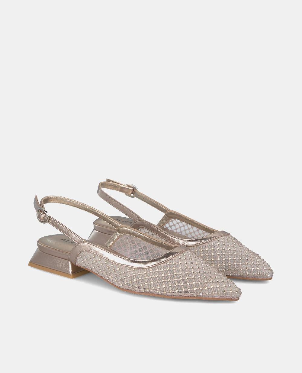 Alma en pena ZAPATO PLANO MALLA BRILLOS Envío gratis