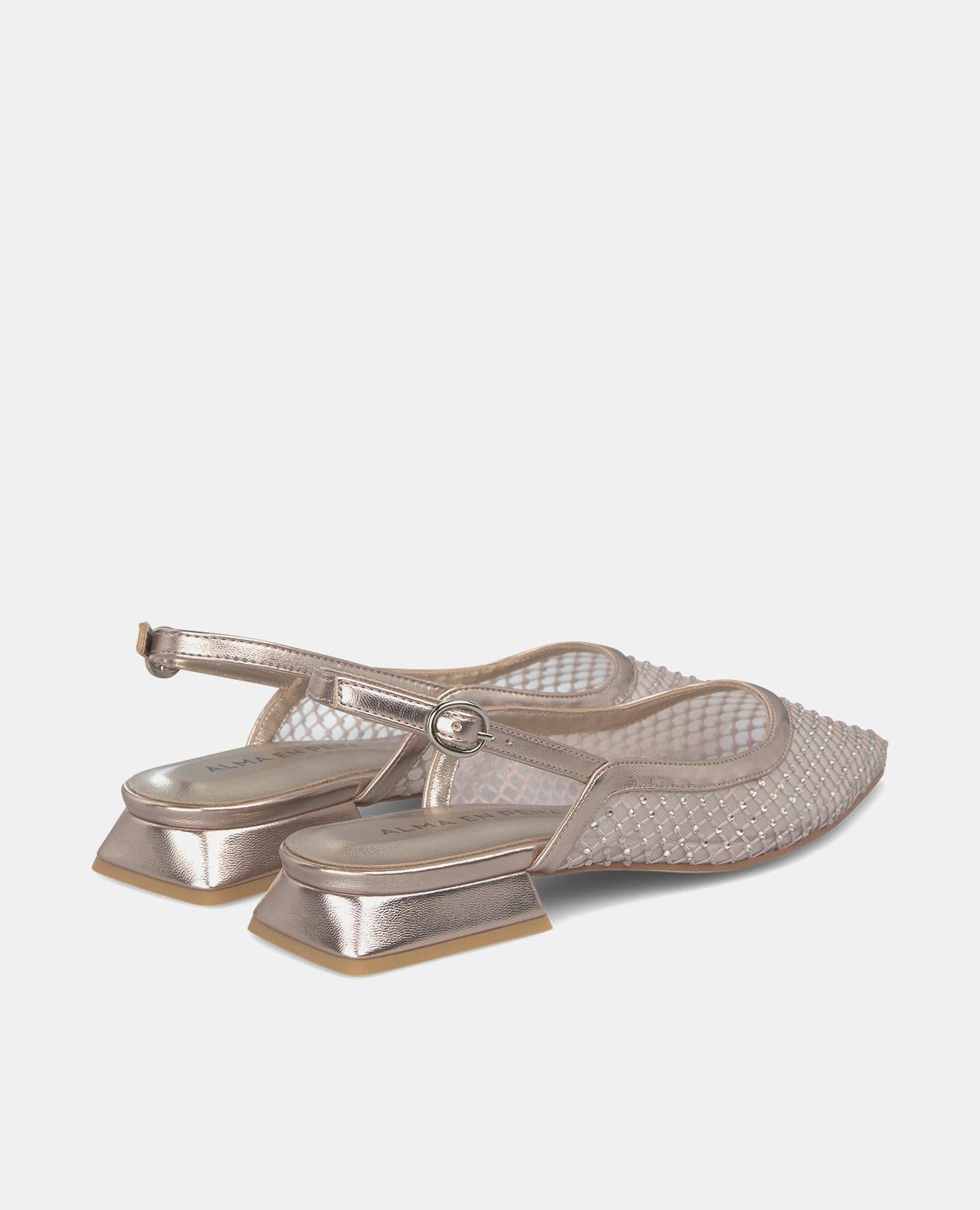 Alma en pena ZAPATO PLANO MALLA BRILLOS Envío gratis