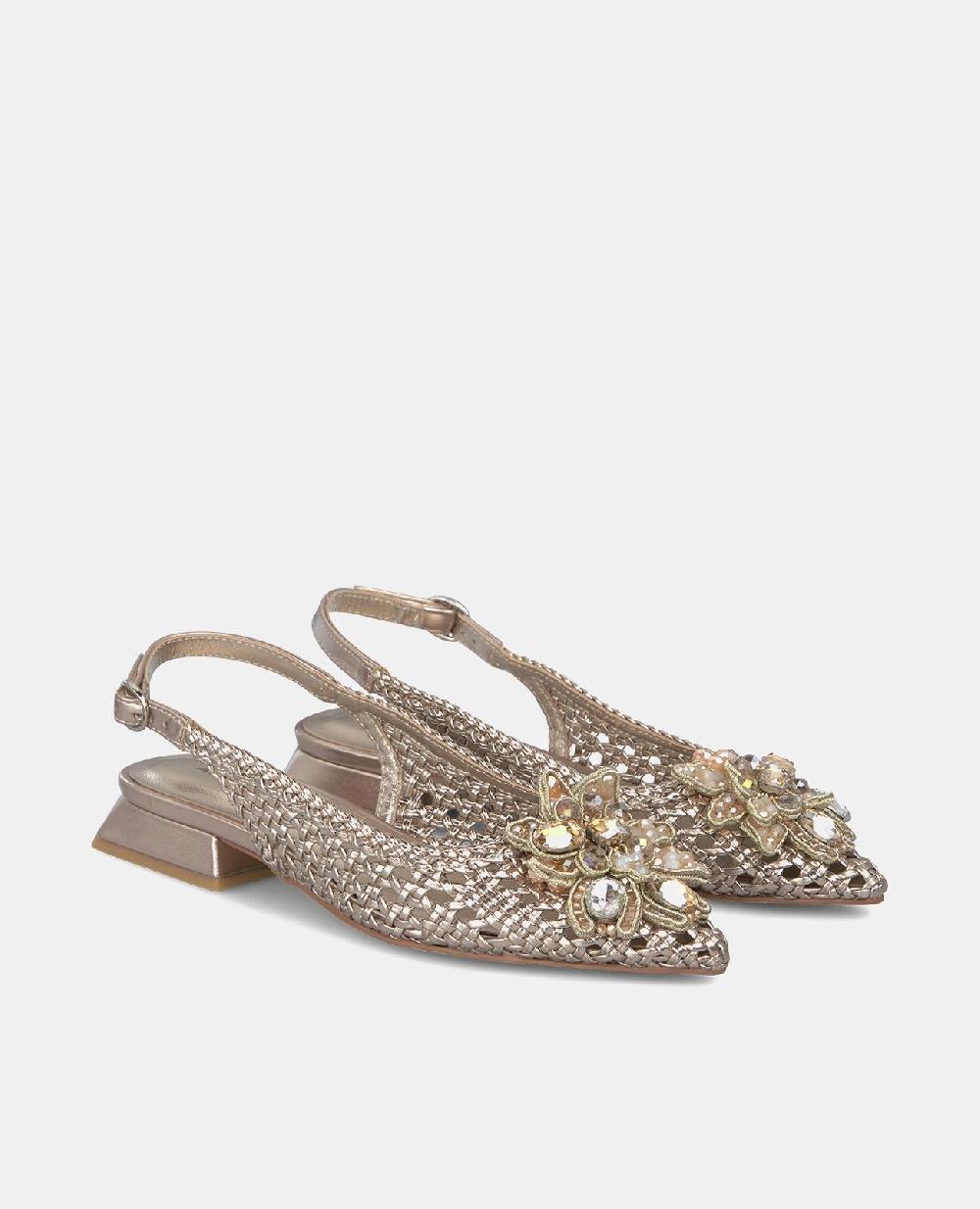Alma en pena ZAPATO PLANO RAFIA PEDRERÍA Últimos 3 días