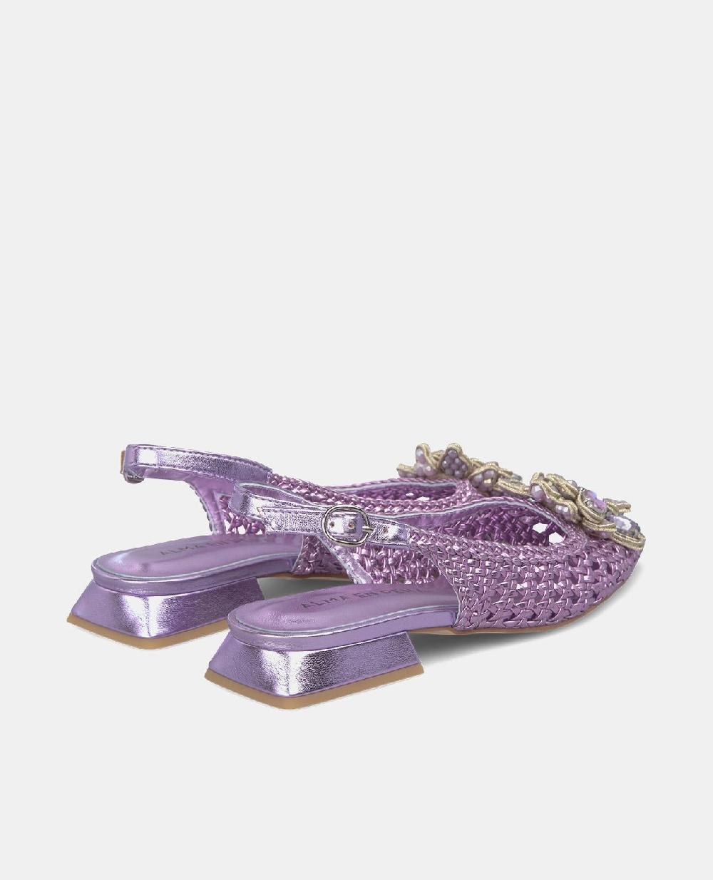 Alma en pena ZAPATO PLANO RAFIA PEDRERÍA COMPRAR AHORA