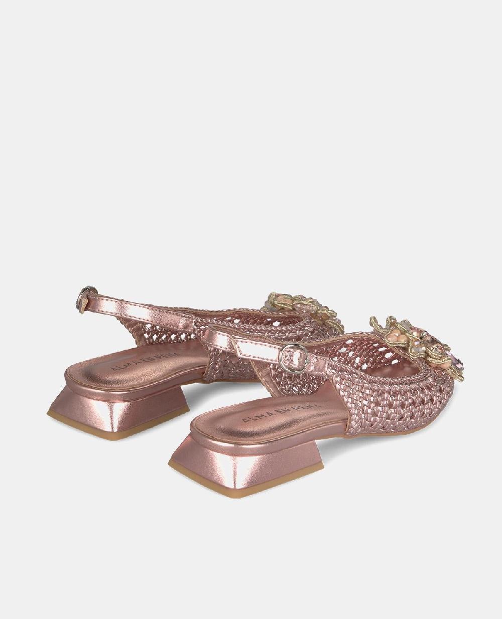 Alma en pena ZAPATO PLANO RAFIA PEDRERÍA Solo hoy