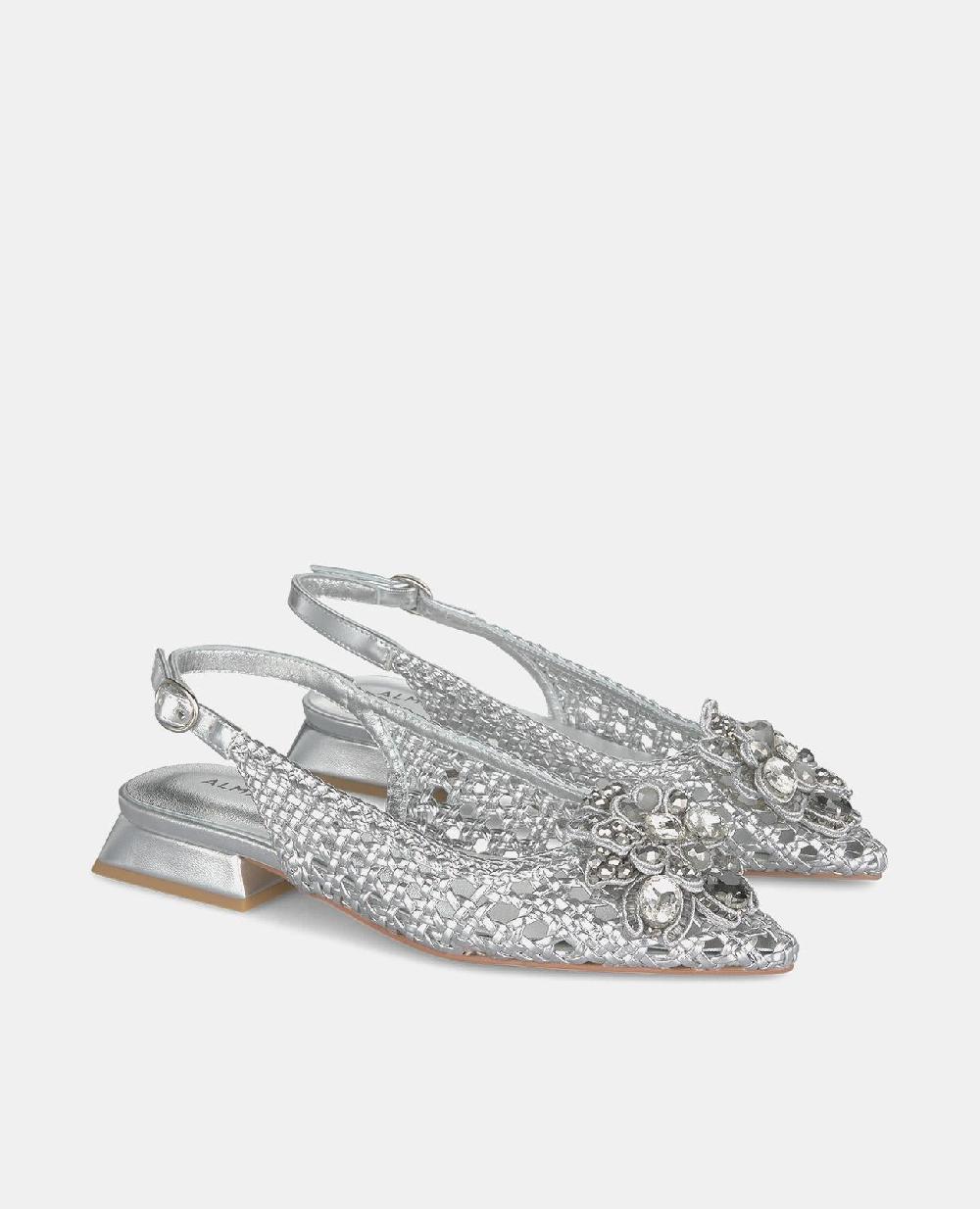 Alma en pena ZAPATO PLANO RAFIA PEDRERÍA Oferta especial de fábrica