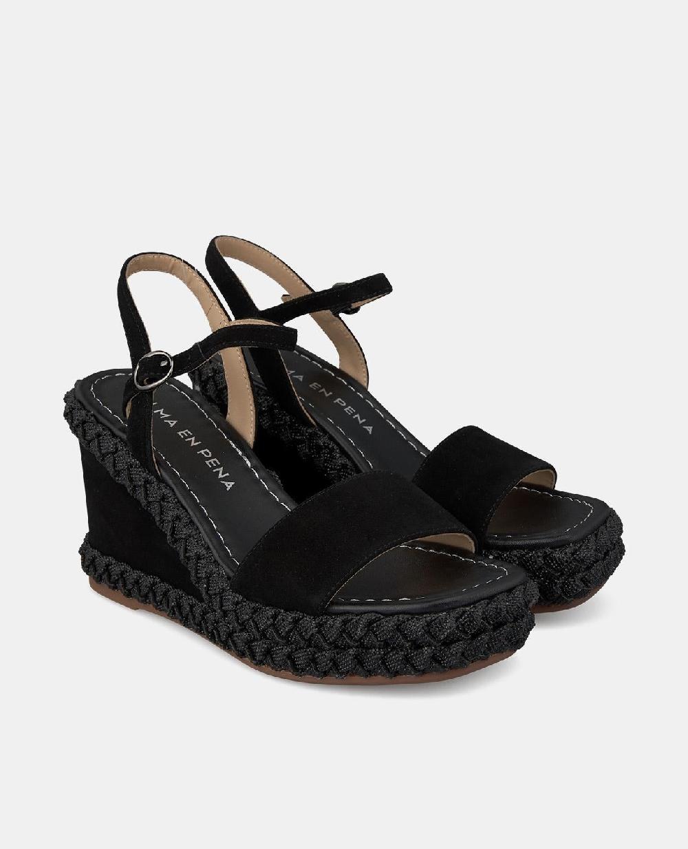 Alma en pena SANDALIA TACÓN CUÑA En oferta