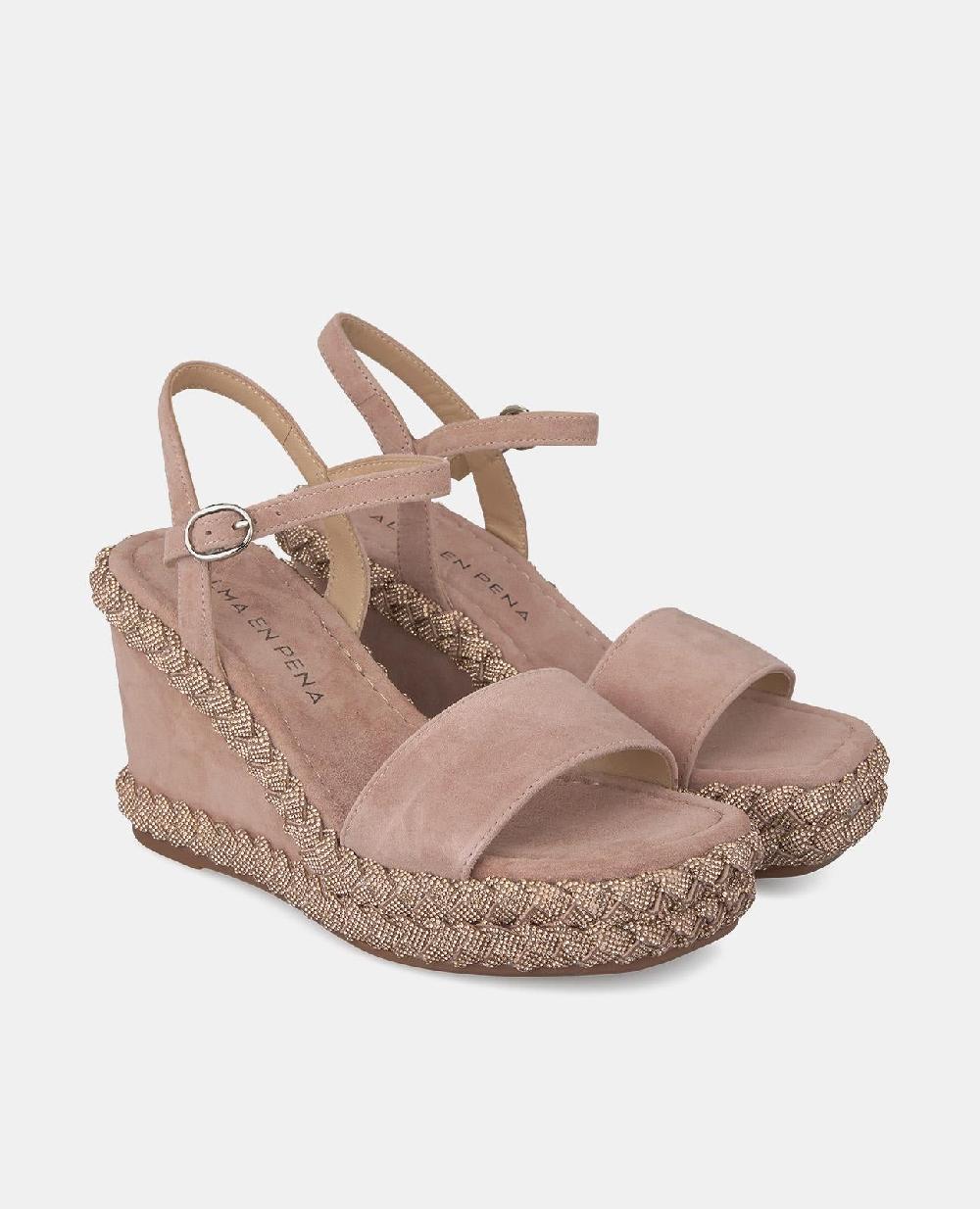 Alma en pena SANDALIA TACÓN CUÑA Mejor oferta