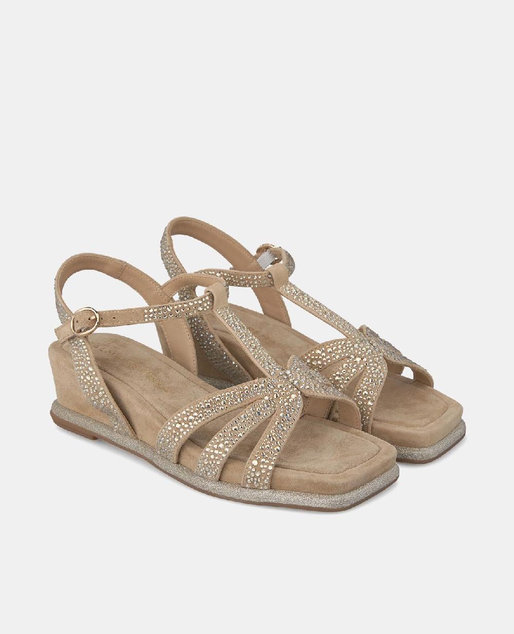 Alma en pena CUÑA CON SUELA BRILLANTE En oferta