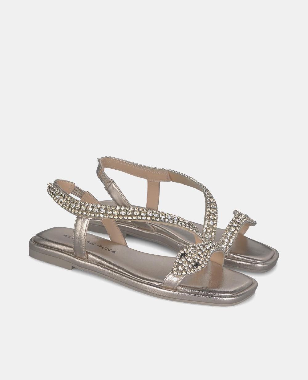 Alma en pena SANDALIA PLANA TIRA SERPIENTE Precios de Black Friday