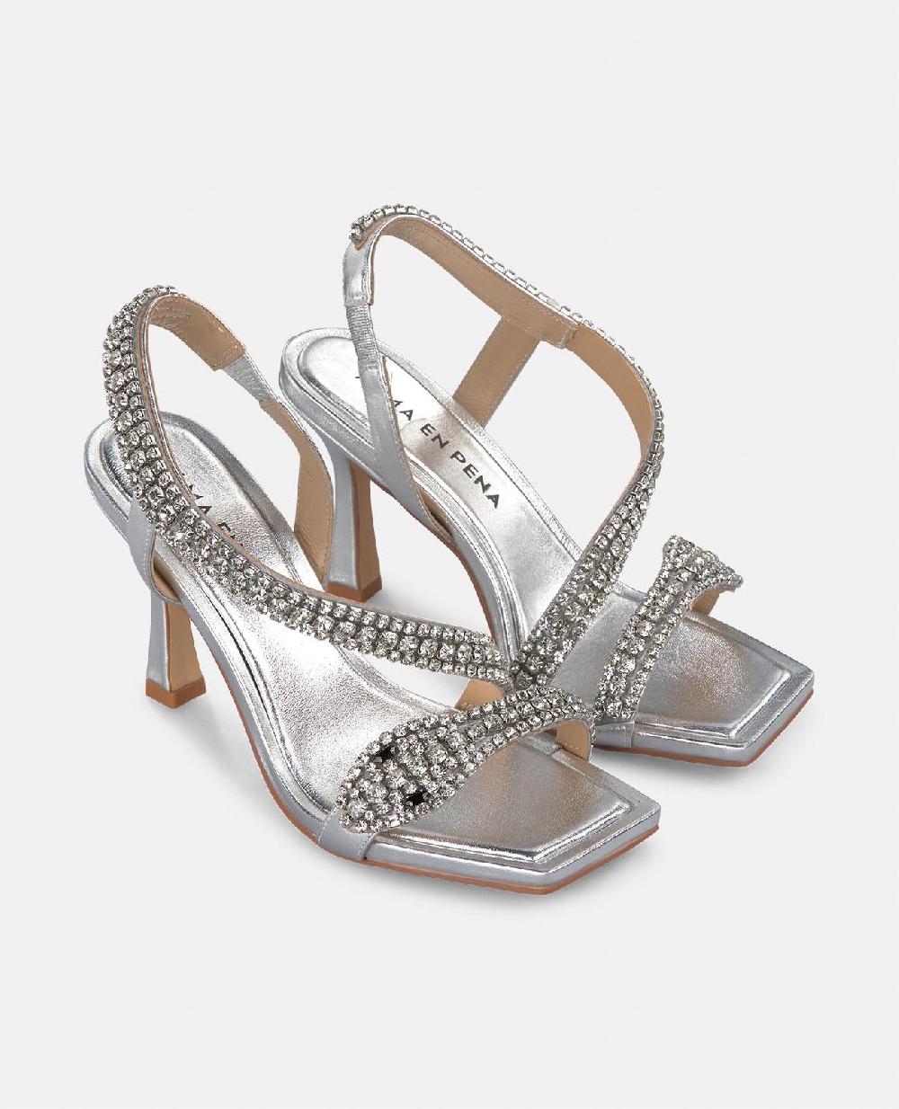 Alma en pena SANDALIA SERPIENTE CON TACÓN Outlet online