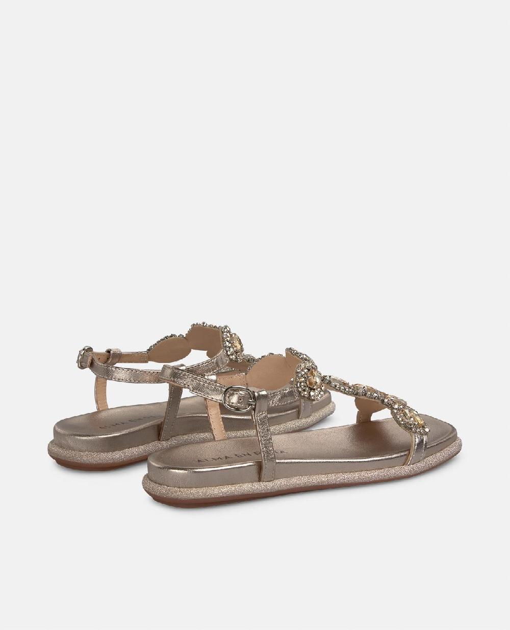 Alma en pena SANDALIA ABALORIOS PEDRERÍA Mejor oferta