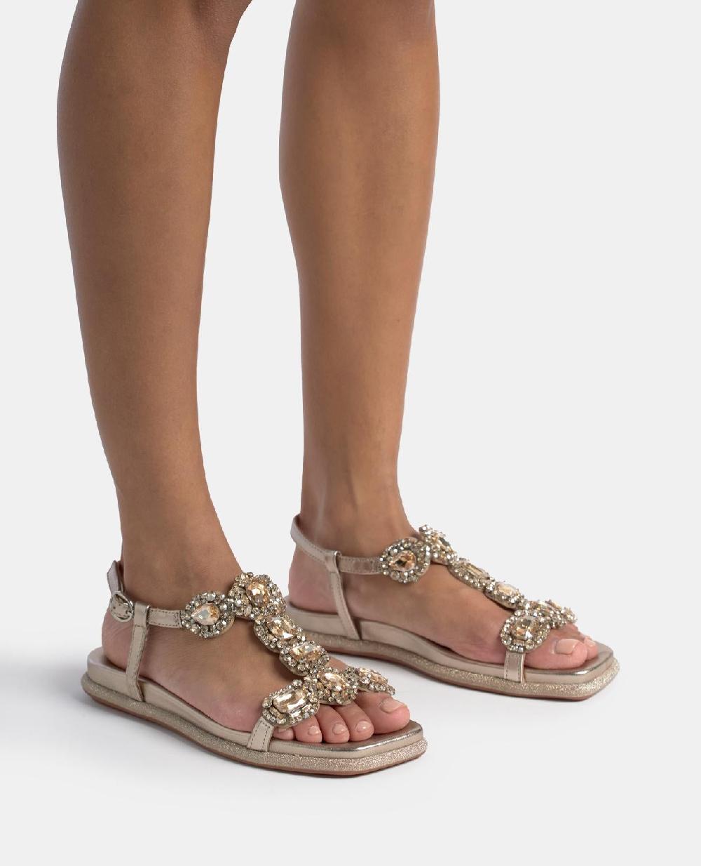 Alma en pena SANDALIA ABALORIOS PEDRERÍA Mejor oferta