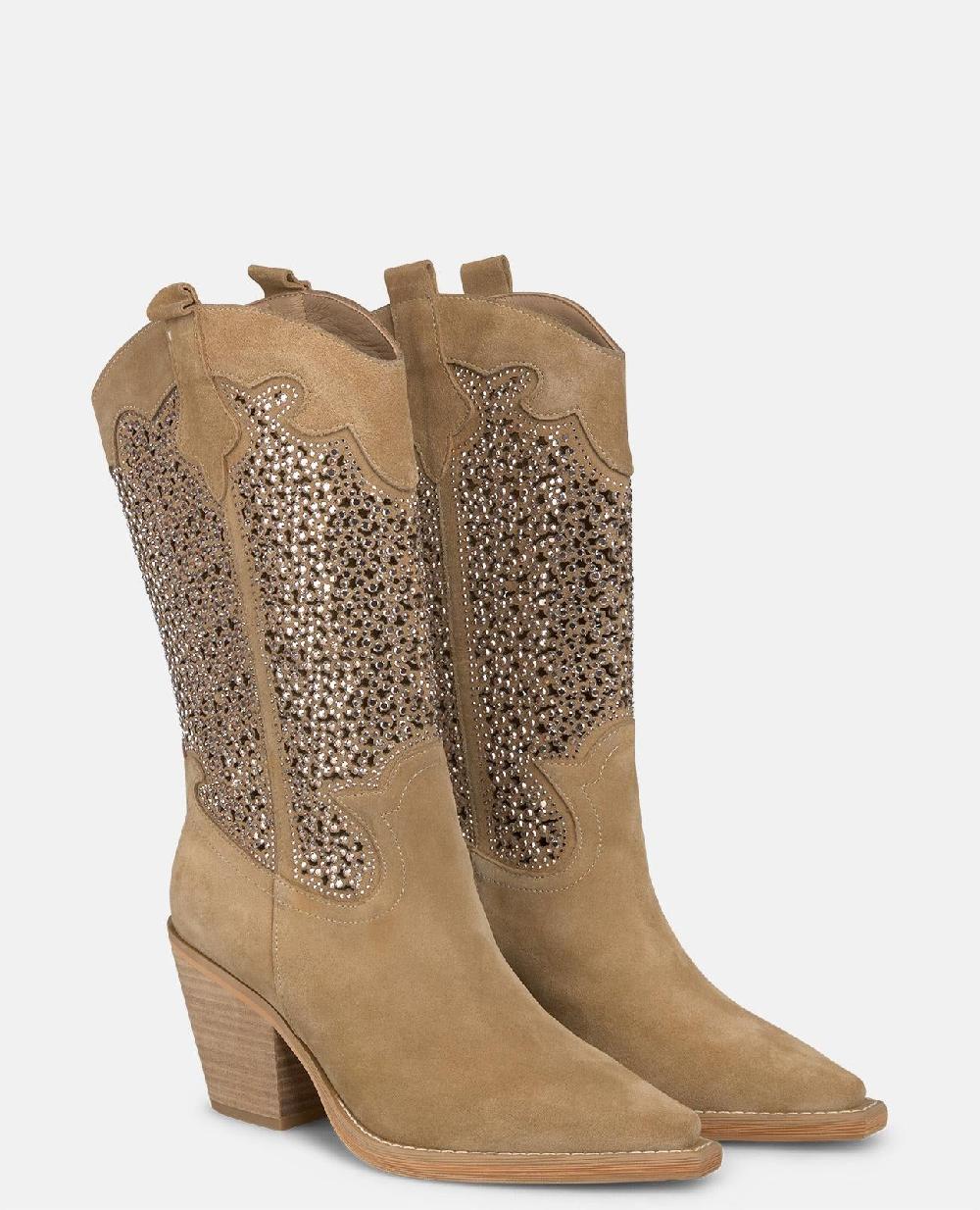 Alma en pena BOTA CALADO BRILLOS Precios de Black Friday