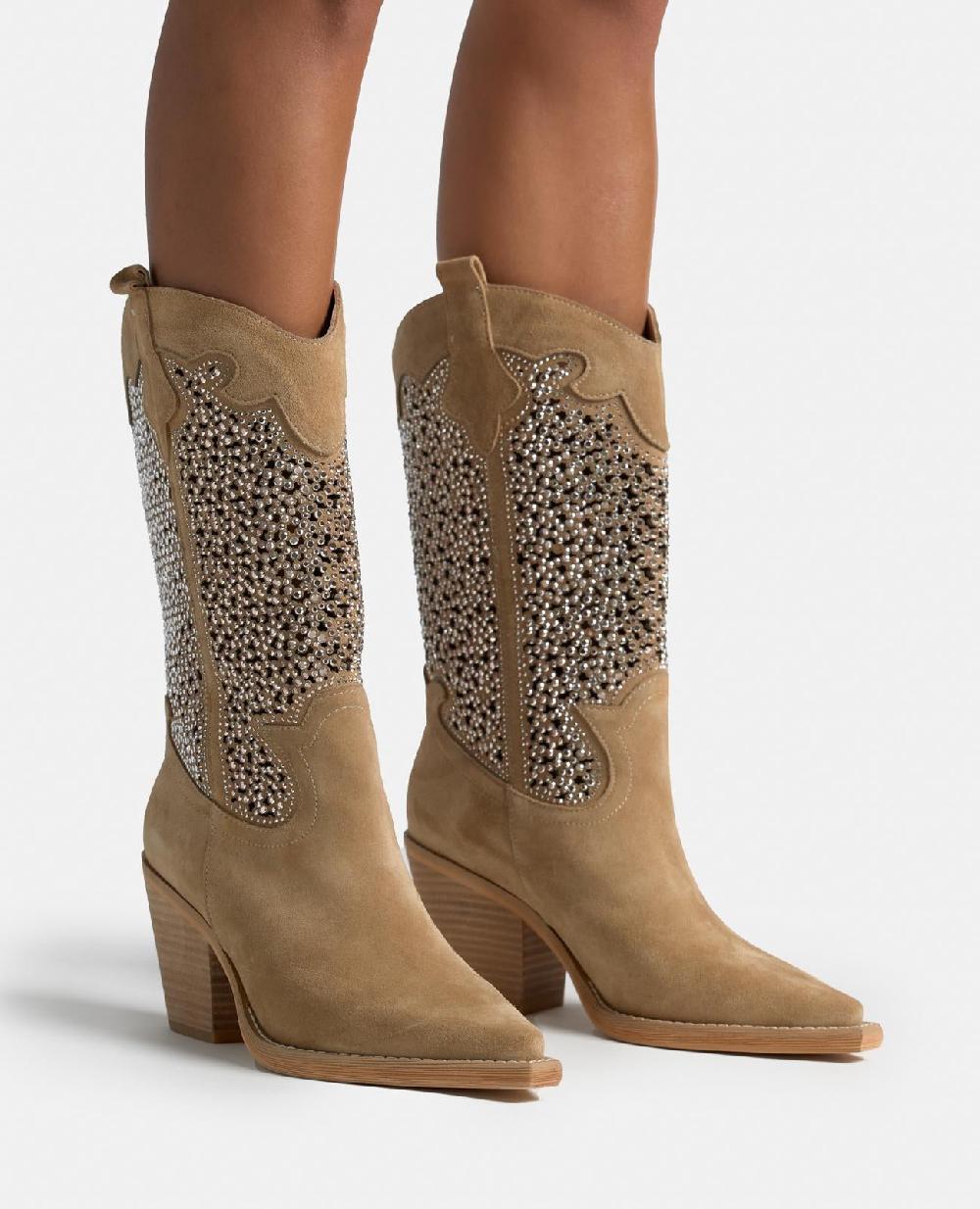 Alma en pena BOTA CALADO BRILLOS Precios de Black Friday