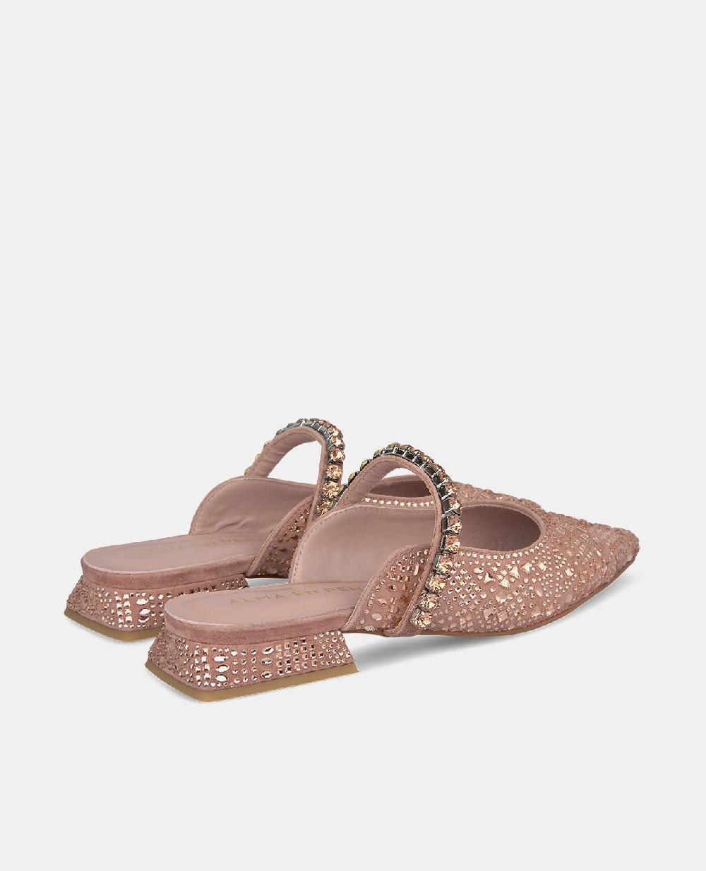 Alma en pena ZAPATO PLANO CRISTALES Rebajas de fábrica
