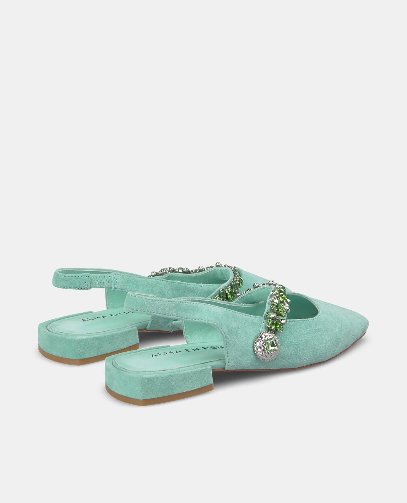 Alma en pena ZAPATO PLANO DETALLE PEDRERÍA Descuento