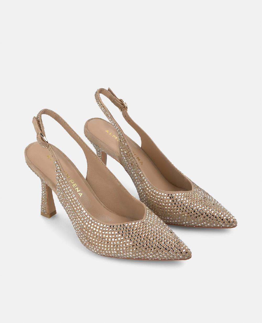 Alma en pena ZAPATO CUBIERTO CON PEDRERÍA Tienda de fábrica