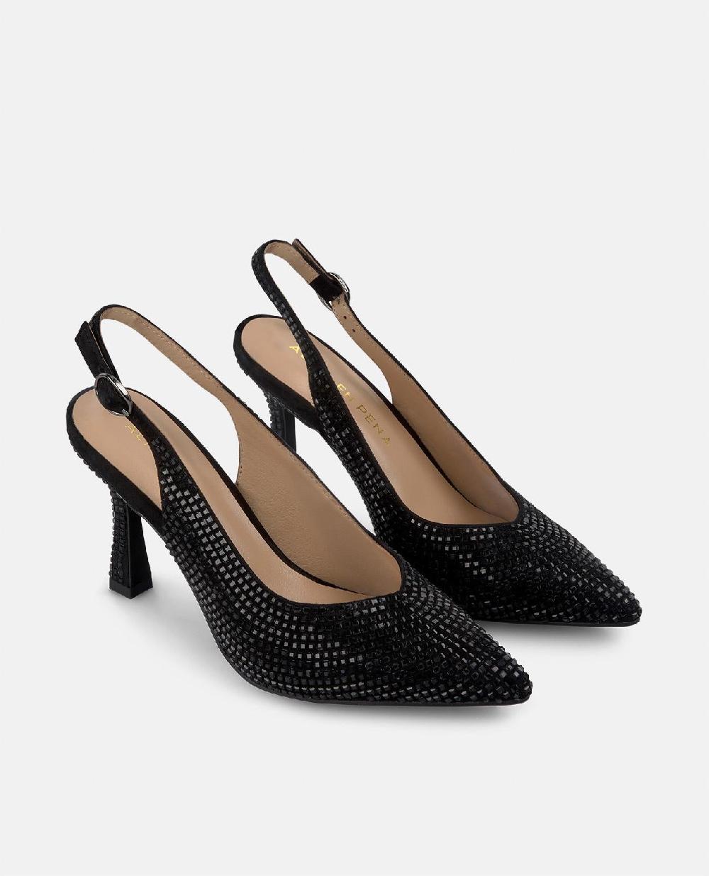 Alma en pena ZAPATO CUBIERTO CON PEDRERÍA Ahorra y exporta