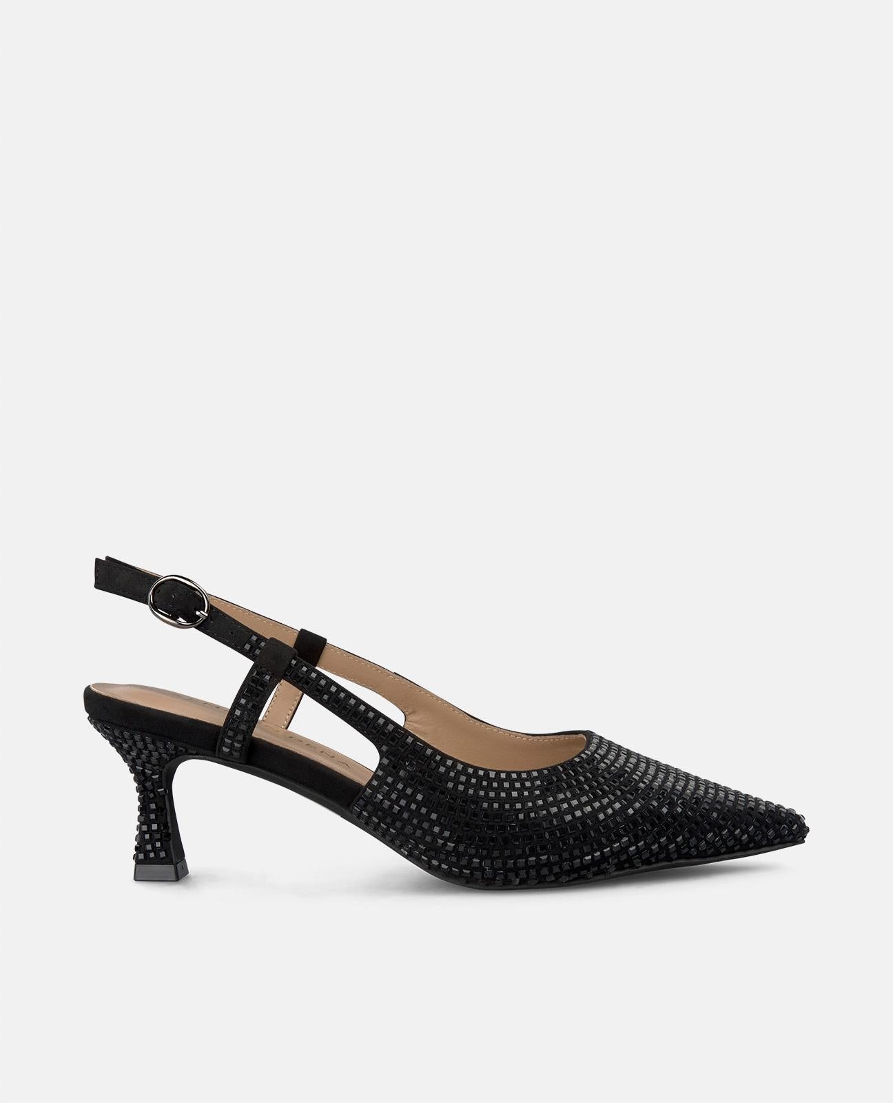 Alma en pena ZAPATO KITTEN CON PEDRERÍA Descuentos del mes