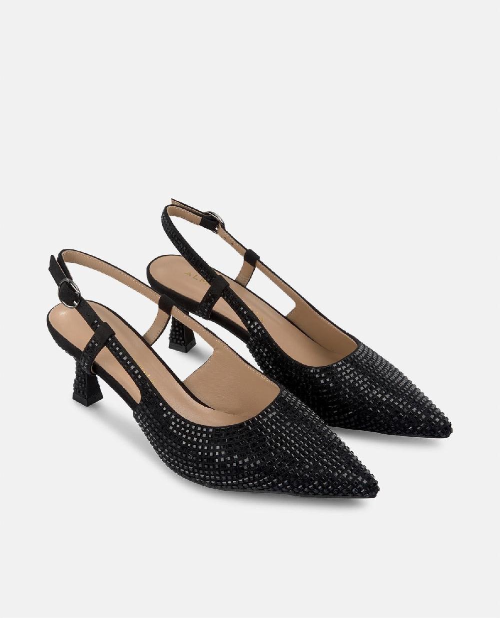 Alma en pena ZAPATO KITTEN CON PEDRERÍA Descuentos del mes