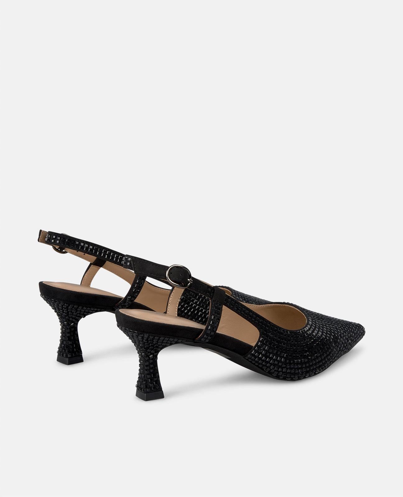 Alma en pena ZAPATO KITTEN CON PEDRERÍA Descuentos del mes