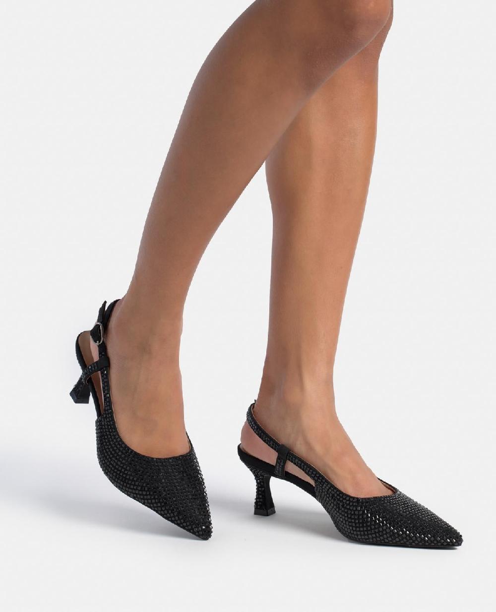 Alma en pena ZAPATO KITTEN CON PEDRERÍA Descuentos del mes