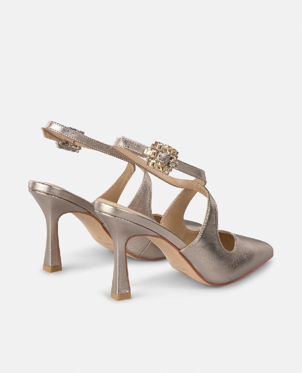 Alma en pena ZAPATO TACÓN TIRA ENTRELAZADA En oferta