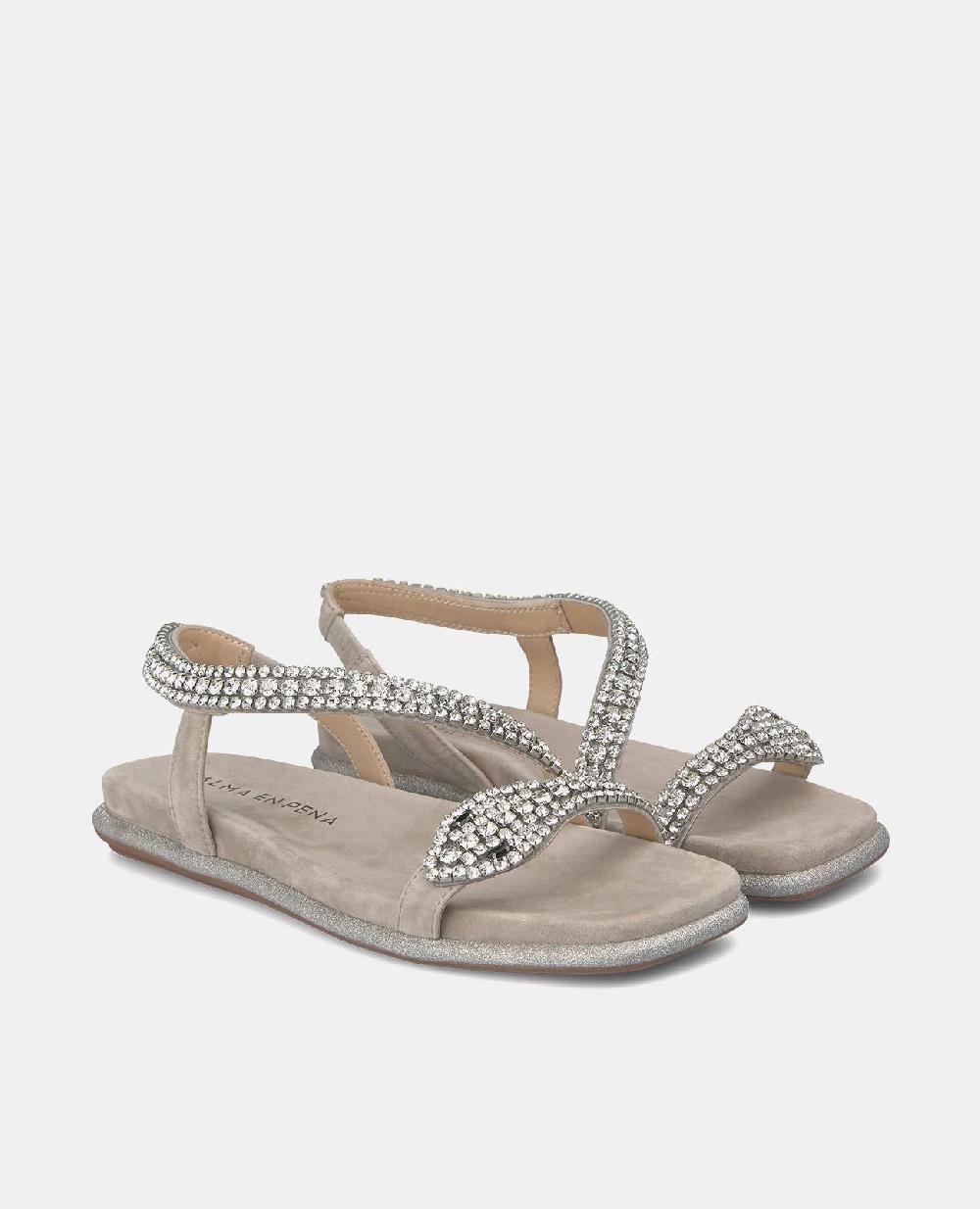 Alma en pena SANDALIA PLANA SUELA PURPURINA Rebajas online