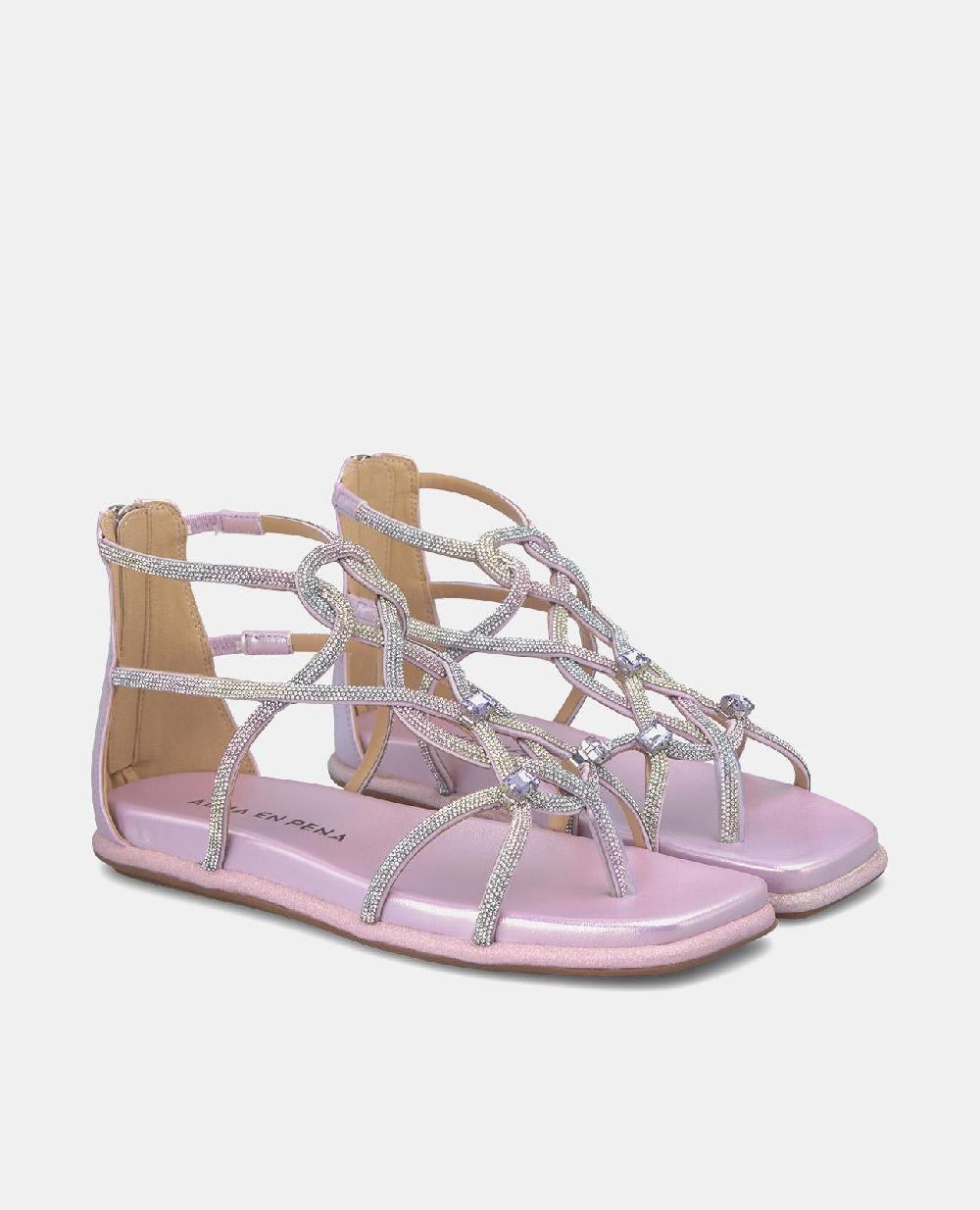 Alma en pena SANDALIA PLANA ENTRELAZADA En oferta