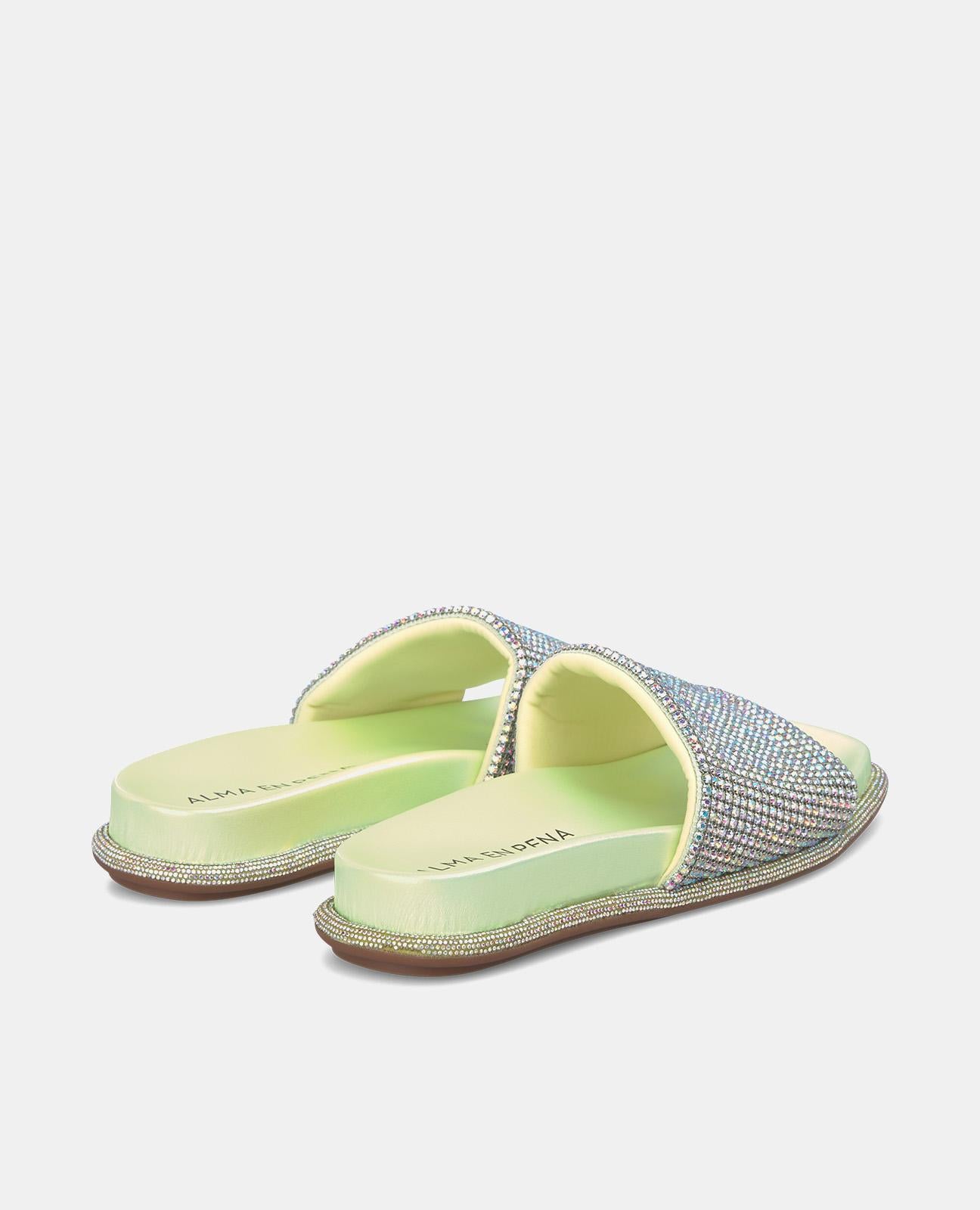 Alma en pena SANDALIA PLANA TIRA STRASS Outlet