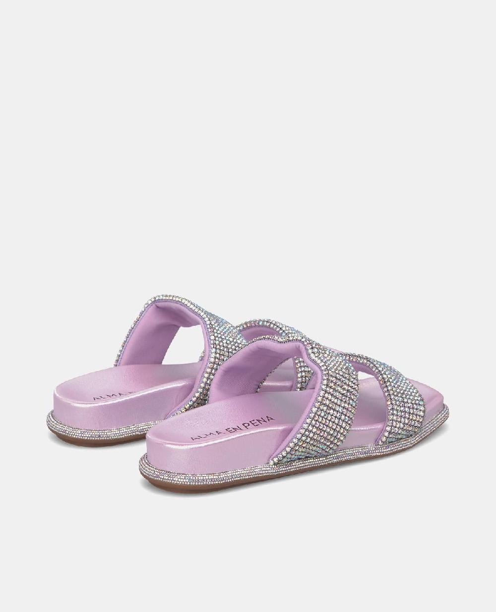 Alma en pena SANDALIA PLANA TIRAS STRASS Ofertas