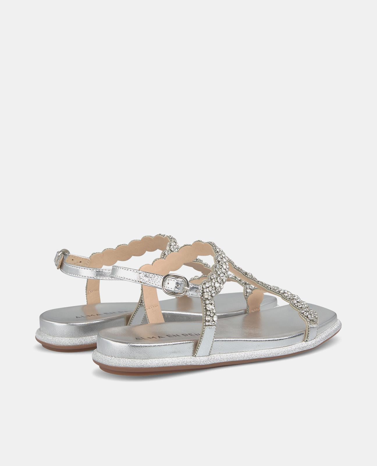Alma en pena SANDALIA BRILLOS PLANA Rebajas online