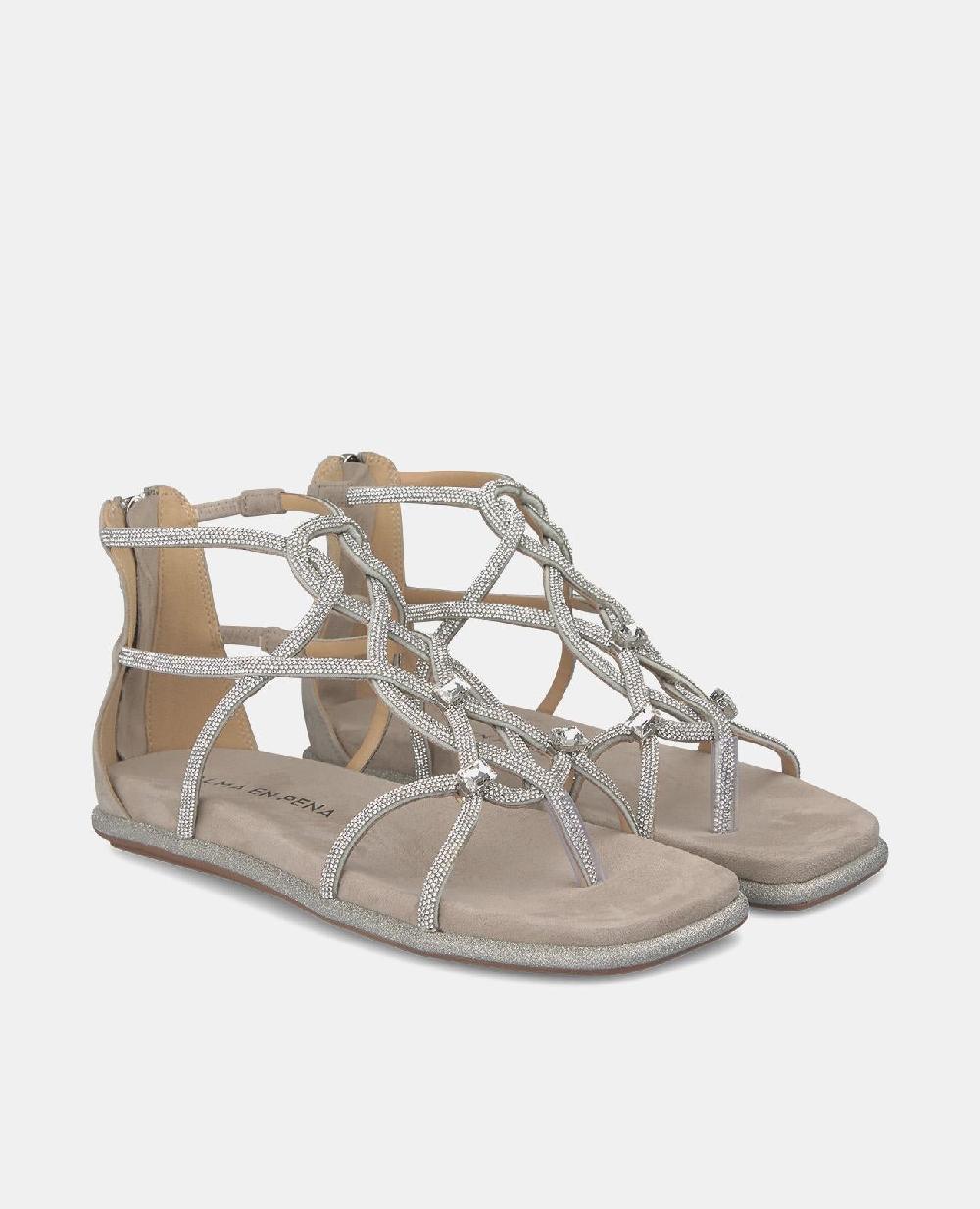 Alma en pena SANDALIA PLANA ENTRELAZADA COMPRAR AHORA