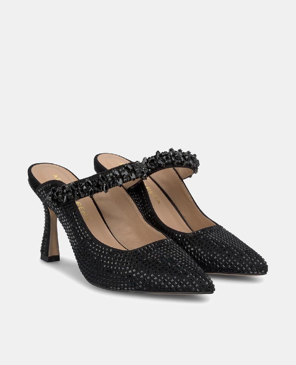 Alma en pena ZAPATO TACÓN DESTALONADO PEDRERÍA Grandes ahorros
