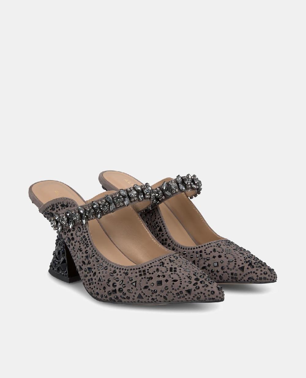 Alma en pena ZAPATO DESTALONADO CUBIERTO CON PEDRERÍA Outlet