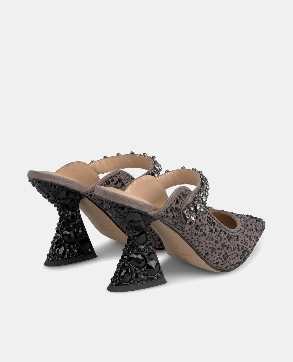 Alma en pena ZAPATO DESTALONADO CUBIERTO CON PEDRERÍA Outlet