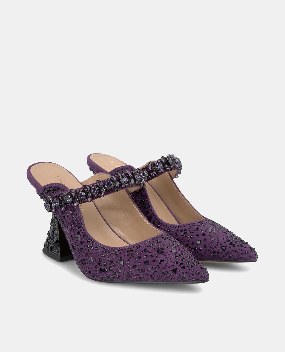 Alma en pena ZAPATO DESTALONADO CUBIERTO CON PEDRERÍA Outlet online