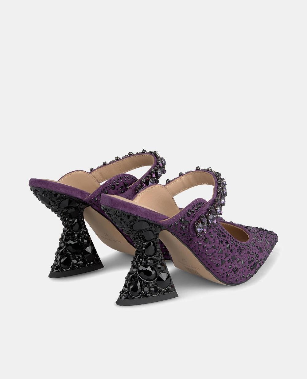 Alma en pena ZAPATO DESTALONADO CUBIERTO CON PEDRERÍA Outlet online