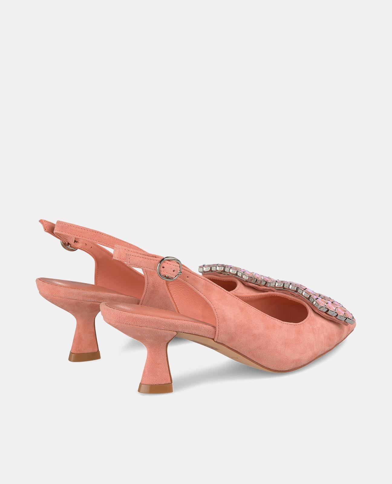 Alma en pena ZAPATO TACÓN ADORNO CUADRADO Grandes descuentos