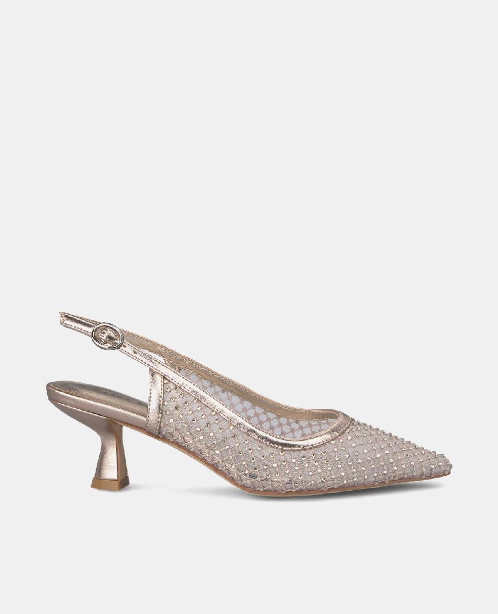Alma en pena ZAPATO MALLA TACÓN CHUPETE Envío internacional gratuito