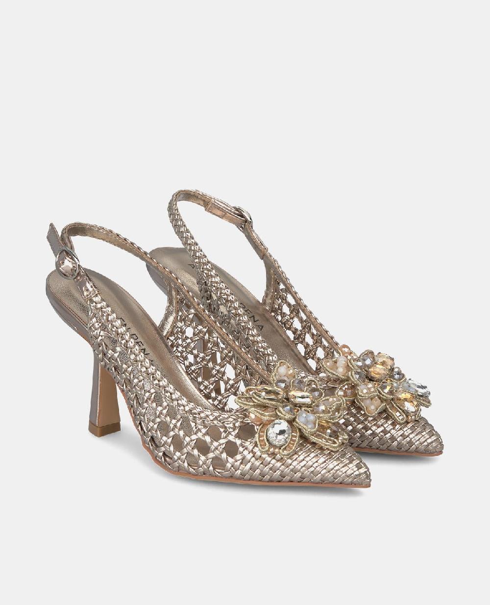 Alma en pena ZAPATO TACÓN FLOR En oferta