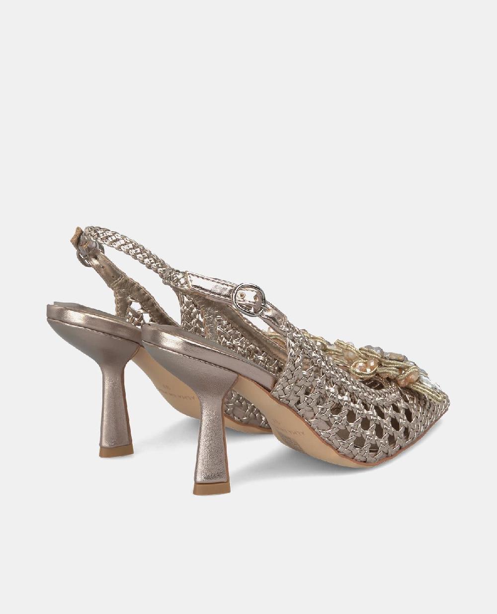 Alma en pena ZAPATO TACÓN FLOR En oferta