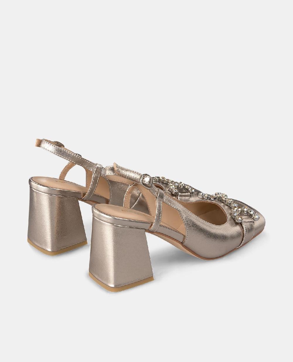 Alma en pena ZAPATO TACÓN DESTALONADO ESTRIBO Última moda