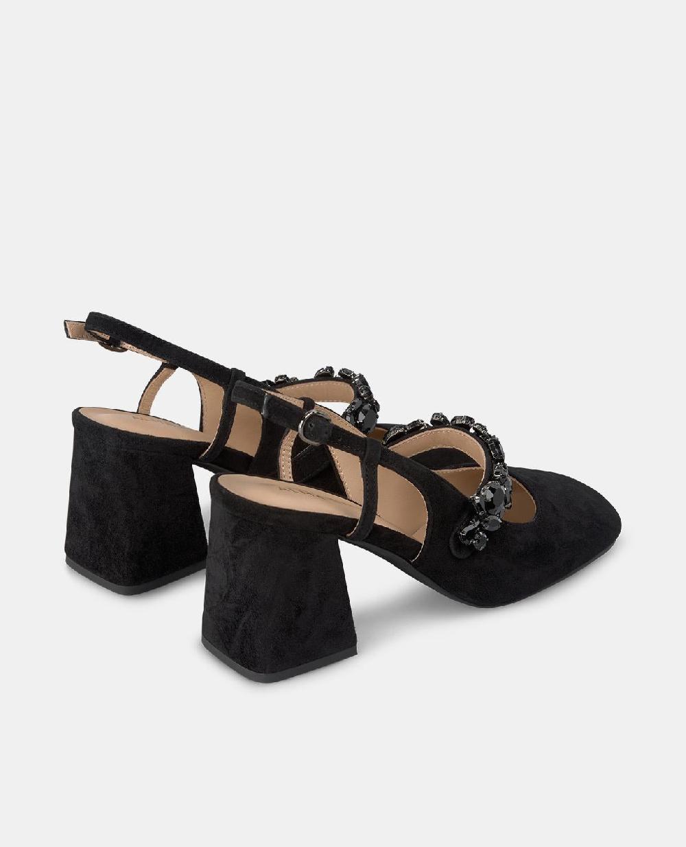 Alma en pena ZAPATO TACÓN TIRA DETALLE PEDRERÍA Ofertas de temporada